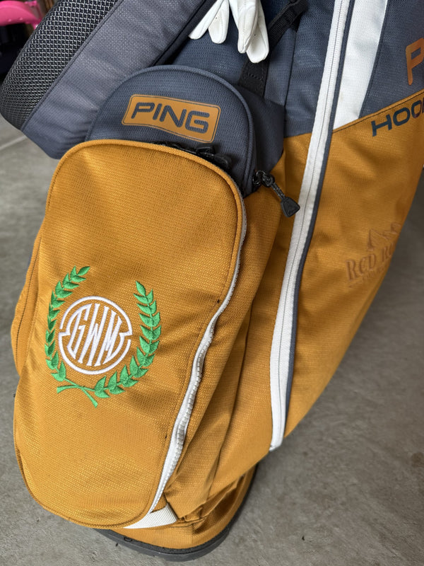 Golf Bag Pocket Embroidery